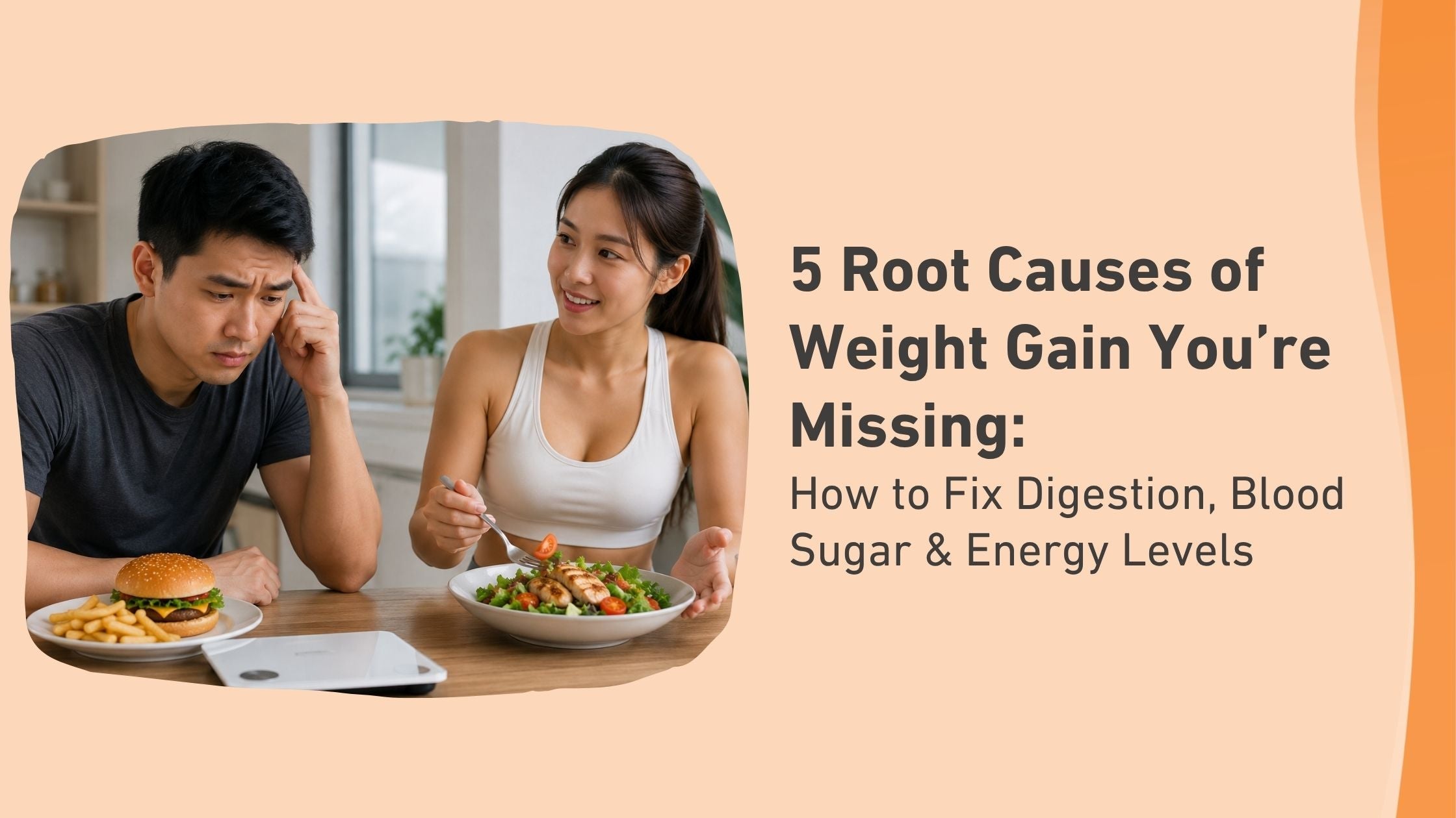 5 Root Causes of Weight Gain You're Missing: How to Fix Digestion, Blood Sugar and Energy Levels