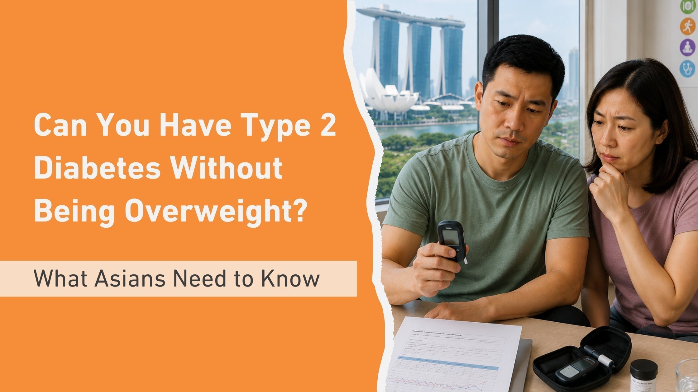 Can You Have Type 2 Diabetes Without Being Overweight? What Asians Need to Know