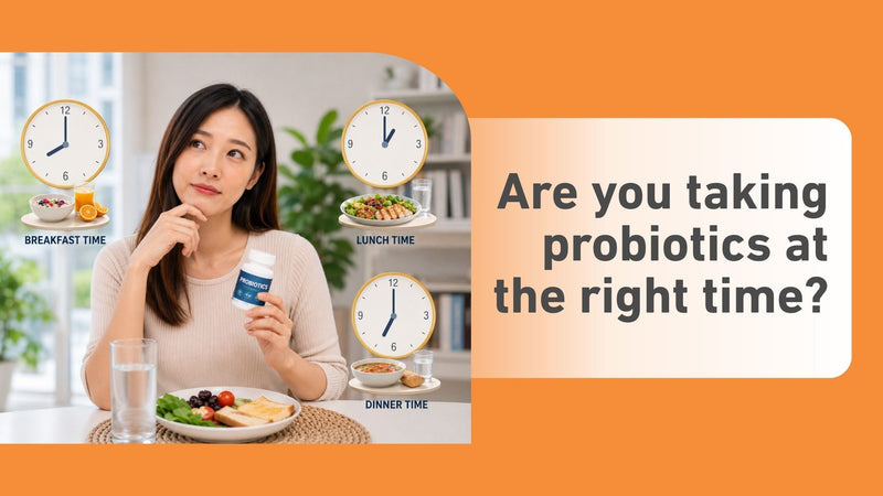 Are You Taking Probiotic Supplements at the Right Time?